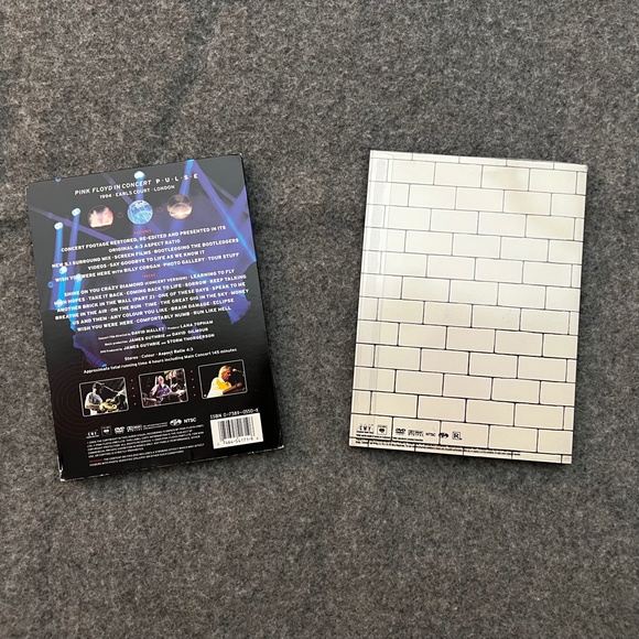 PINK FLOYD The Wall Movie 25th Anniversary LTD ED POSTER & Pulse DVD LOT - Picture 2 of 8